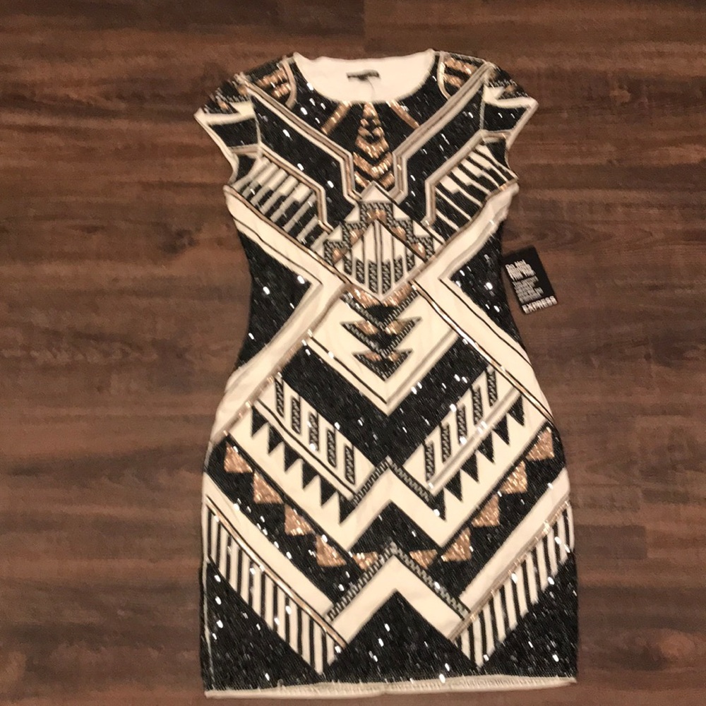 Sexy sequined dress